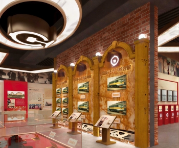 Modern Exhibition Hall-ID:641238932