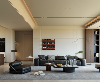 Modern A Living Room-ID:102930195