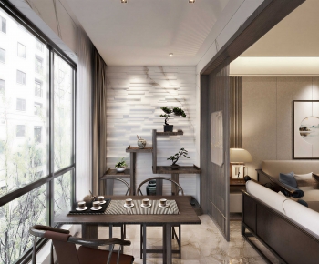 New Chinese Style Tea House-ID:792176019