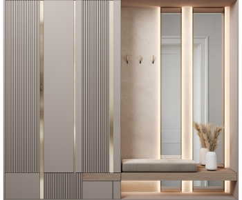 Modern Entrance Cabinet-ID:125139958