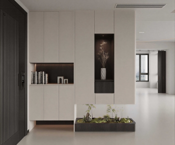 Modern Entrance Cabinet-ID:459270954