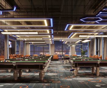Modern Billiard Room-ID:925138951