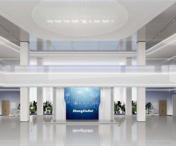 Modern Exhibition Hall-ID:530066017