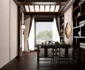 New Chinese Style Tea House-ID:787761934