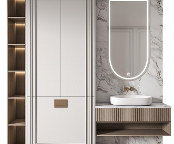 Modern Bathroom Cabinet-ID:257169017