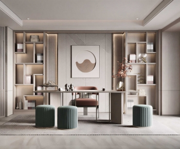 New Chinese Style Study Space-ID:938123941