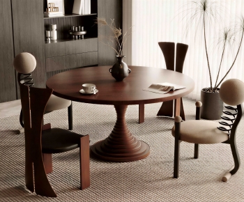 Modern Dining Table And Chairs-ID:620593071