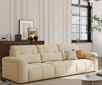 Modern Three-seat Sofa-ID:699537045