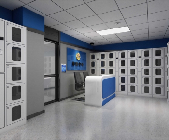 Modern Exhibition Hall-ID:320826053