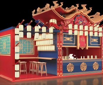 Chinese Style Facade Element-ID:134799961