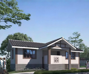 New Chinese Style Public Building-ID:813121085