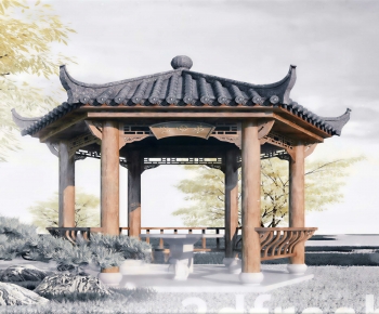 Chinese Style Pavilion-ID:257602934