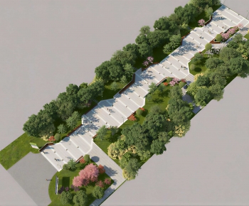 Modern Park Landscape-ID:797063113