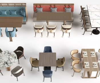 Modern Dining Table And Chairs-ID:937922952