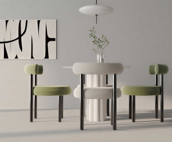 Modern Dining Table And Chairs-ID:346333037