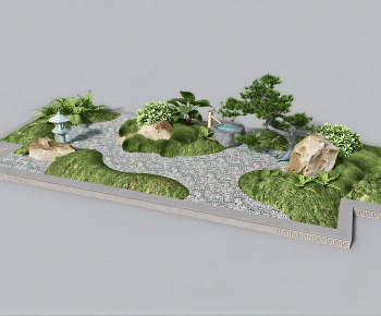 New Chinese Style Rockery Waterscape-ID:825356962