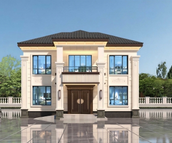 New Chinese Style Detached Villa-ID:482054958