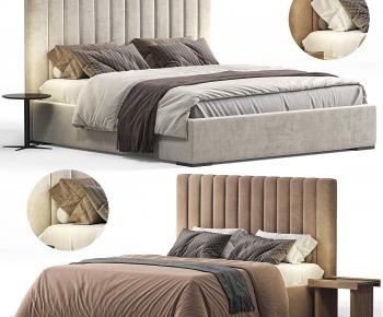 Modern Double Bed-ID:155441059
