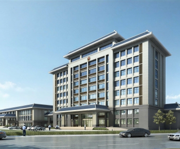 Modern Appearance Of Commercial Building-ID:304677969