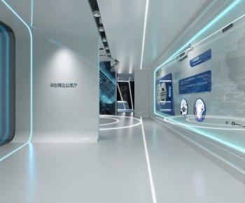 Modern Exhibition Hall-ID:341557036