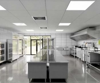 Modern Central Kitchen-ID:907867911