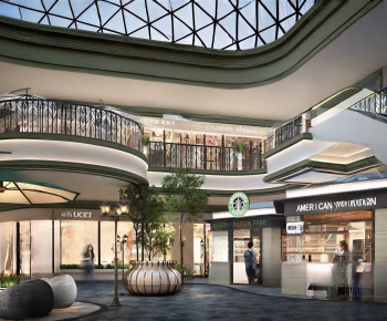 Modern Shopping Mall-ID:500798949