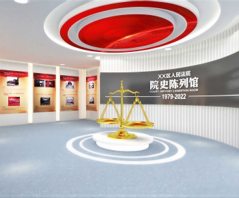 Modern Exhibition Hall-ID:768889909