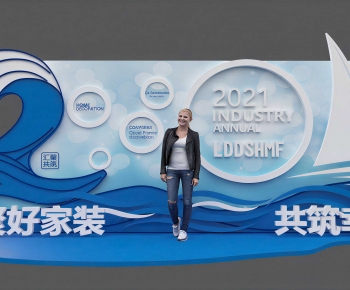 Modern Exhibition Hall-ID:889678968