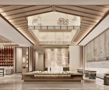 New Chinese Style Reception Hall-ID:623132946