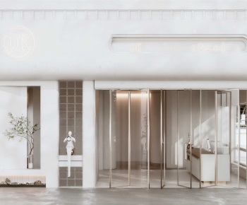 Modern Facade Element-ID:907088043