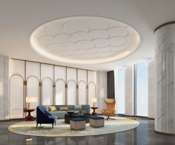 Modern A Living Room-ID:498890961