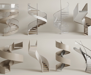 Modern Rotating Staircase-ID:111787085