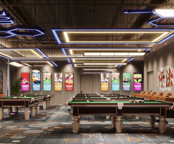 Modern Billiard Room-ID:132570358