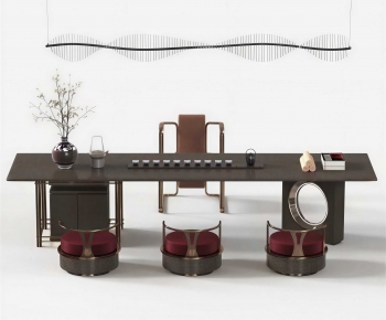 New Chinese Style Tea Tables And Chairs-ID:761339909