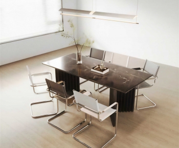 Modern Dining Table And Chairs-ID:875823025