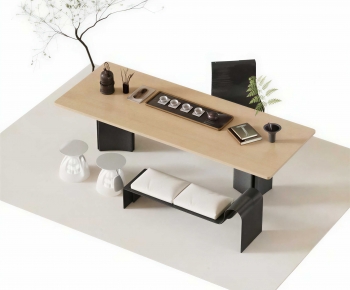 New Chinese Style Tea Tables And Chairs-ID:914647107