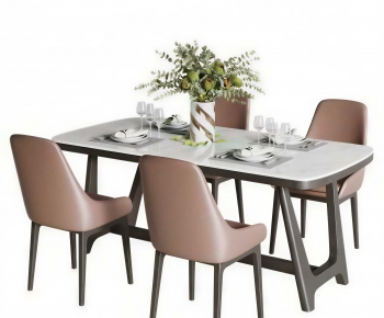 Modern Dining Table And Chairs-ID:531529909