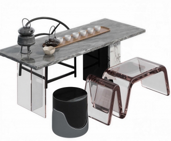 New Chinese Style Tea Tables And Chairs-ID:762361056