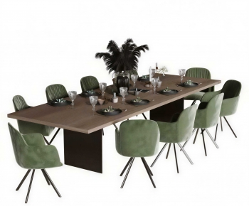 Modern Dining Table And Chairs-ID:814223058