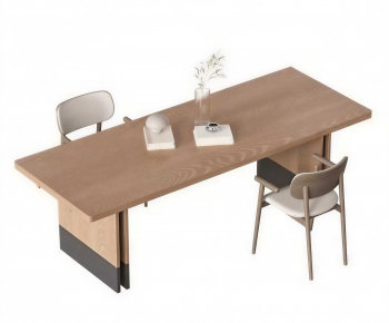 Modern Computer Desk And Chair-ID:946441899