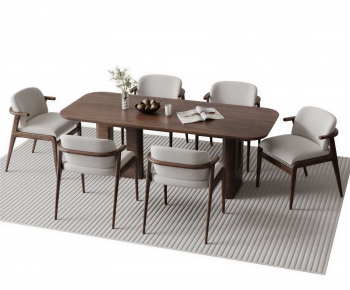 Modern Dining Table And Chairs-ID:111411097