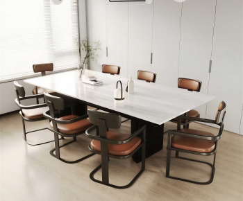 Modern Dining Table And Chairs-ID:383061893