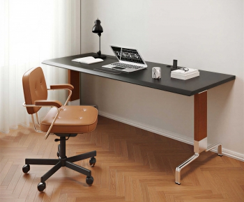 Modern Computer Desk And Chair-ID:285382992