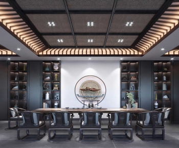 New Chinese Style Tea House-ID:122249141