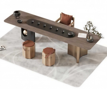 New Chinese Style Tea Tables And Chairs-ID:835820915