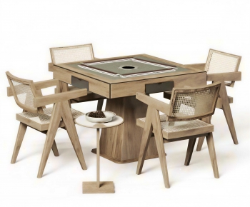 Modern Mahjong Tables And Chairs-ID:114250902