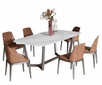 Modern Dining Table And Chairs-ID:507342101