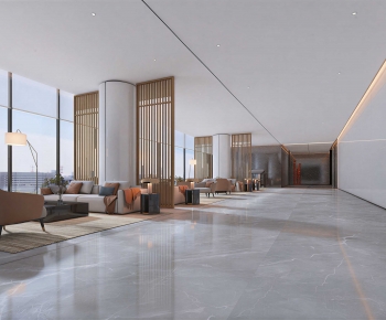 Modern Office Reception Desk-ID:760009338