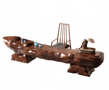 New Chinese Style Tea Tables And Chairs-ID:997756963