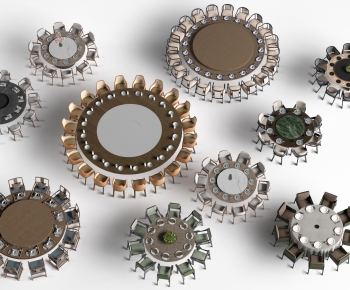 Modern Dining Table And Chairs-ID:367450742